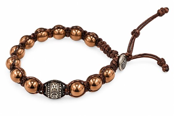 Armband Tamashii in Halbedelsteine Ematite BHS1100-22B - BHS1100-22B